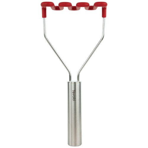 Tovolo Silicone Stainless Steel Potato Masher